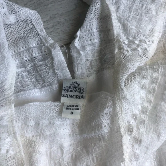 White Lace Dress - Picture 2 of 3